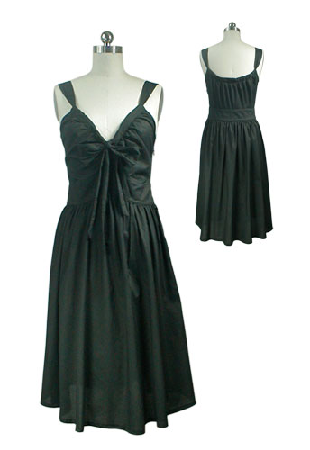 Black Vintage Inspired Party Dress