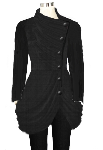 Side Button Victorian Coat