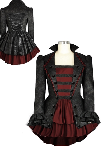 Victorian/Rococo  Goth Top