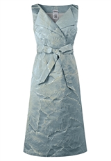 Metallic Jacquard Dress