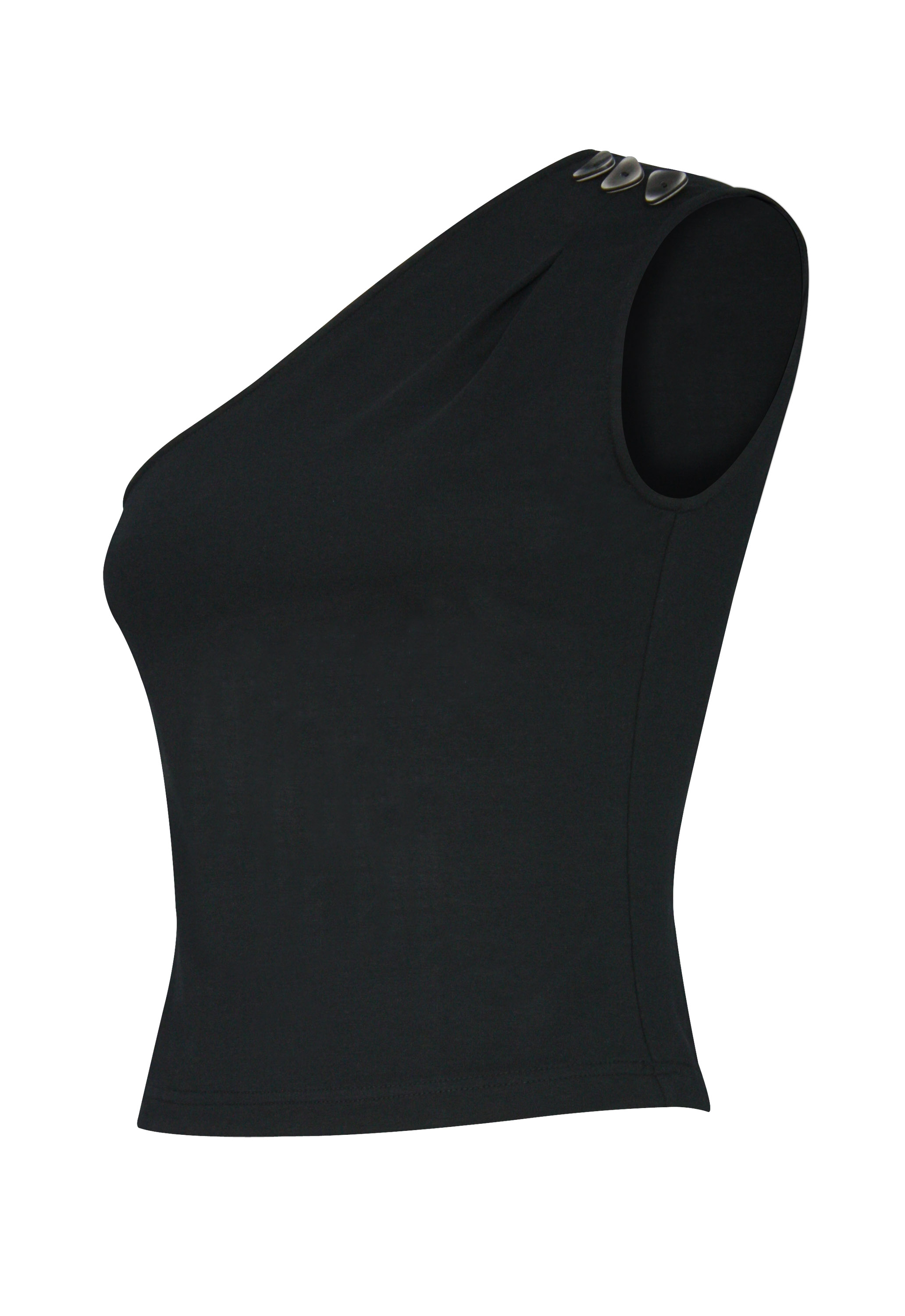 Modal One-Shoulder Top