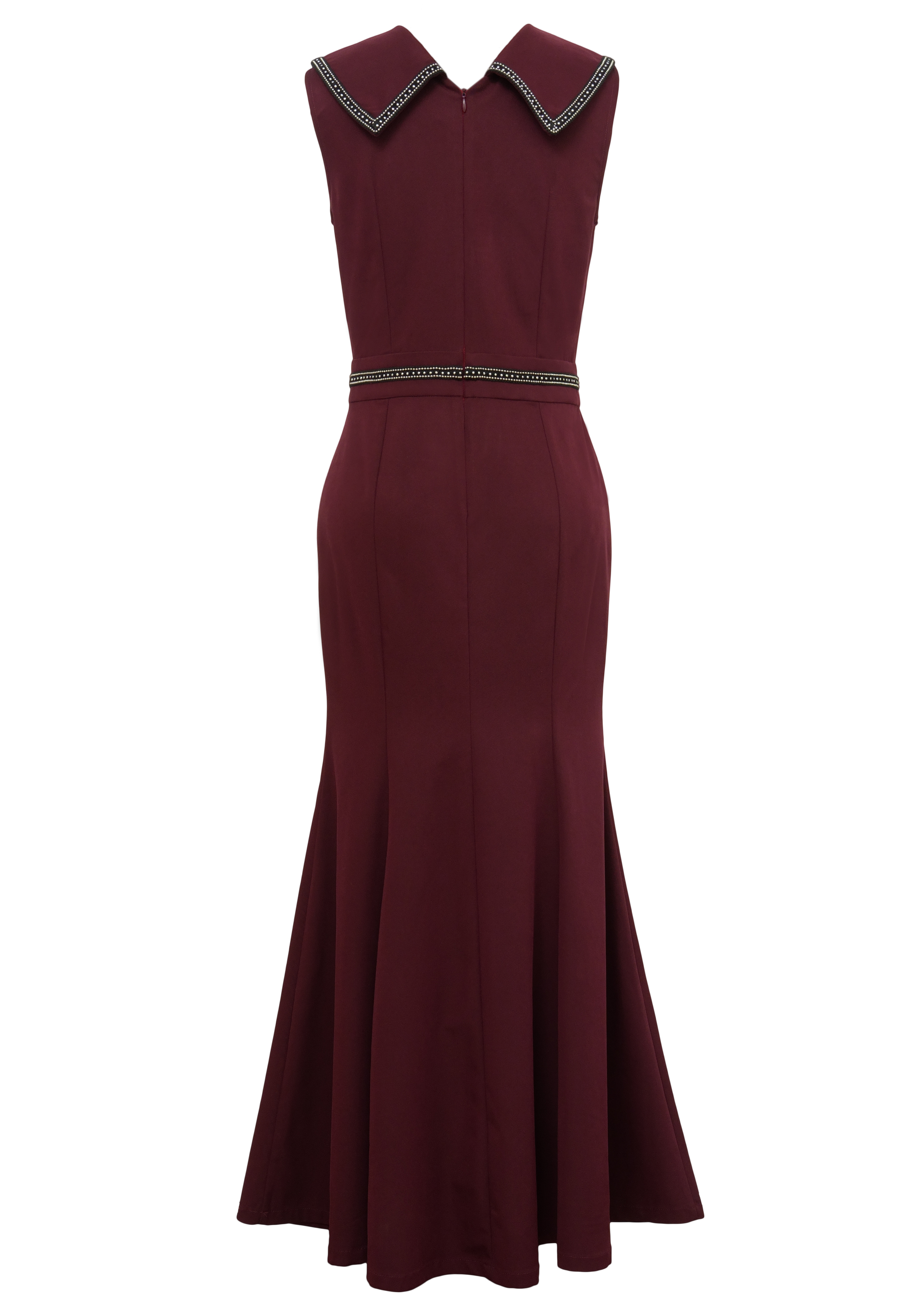 Modal Trim Maxi Dress