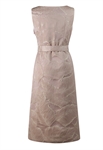 Metallic Jacquard Dress