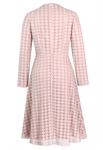 Houndstooth Lace Dress