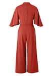 Acetate 2Pcs Top Pants Suit