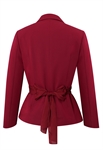 Ruffle-layer Jacket Blazer